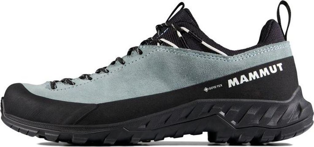 Mammut Alnasca 4 Low LTH GTX Women wasserdichte und stabile Damen Zustiegsschuhe mit Goretex Membrane und Vibramsohle Nebla/White EU 42,7
