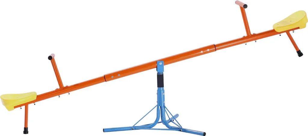 Bascule de jardin Carrousel SucceBuy pour enfants rotative 360° 45kg