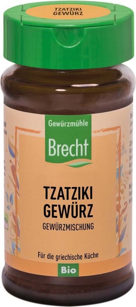 Brecht Gewürzmühle Tzatziki-Gewürz Glas 40g