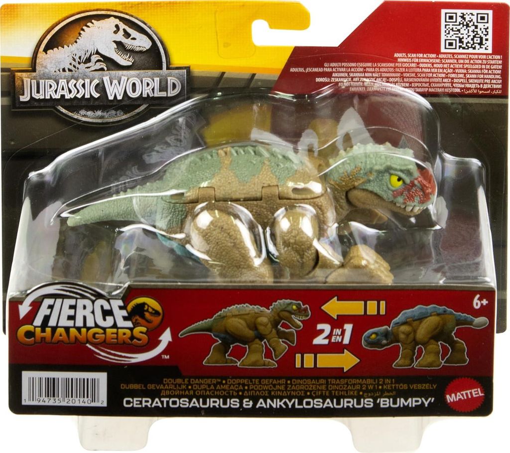 Jurassic World HVB18, 6 Jahr(e), Blau, Braun