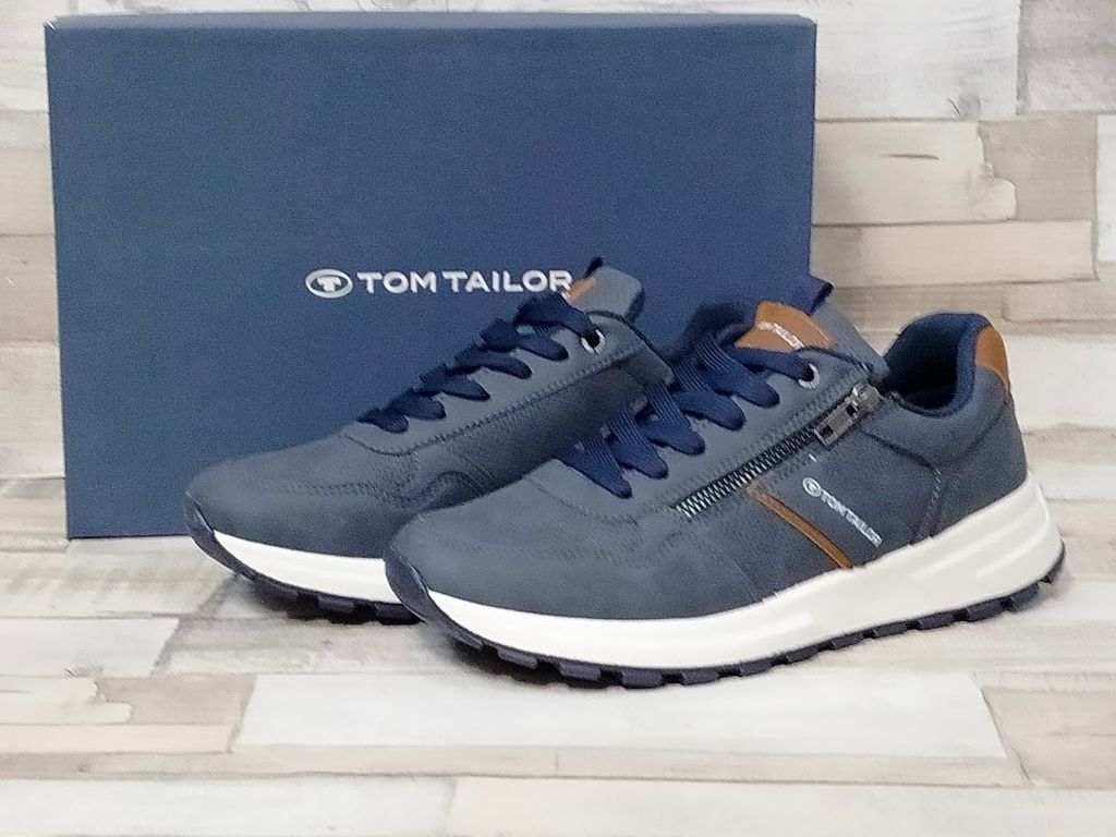 TOM TAILOR Herren Derby Schuhe - Klassische Lederschnürschuhe Mit Gummisohle