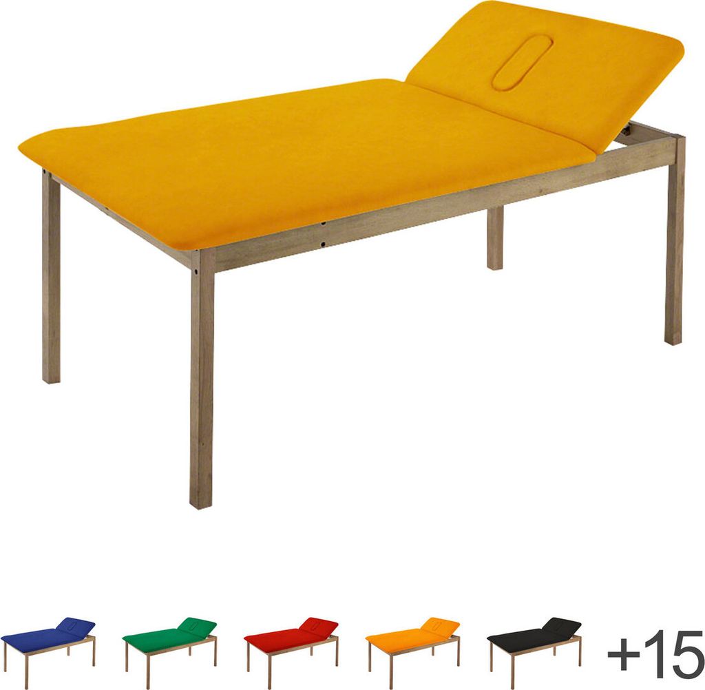 Therapieliege Bernini Natur Massageliege Massagebank Praxisliege, 95 cm