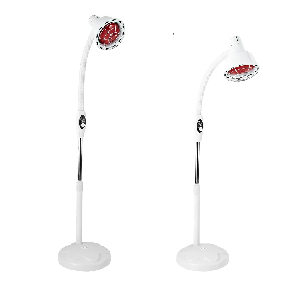 Lampada a raggi infrarossi, potenza 275W, angolo regolabile di 360°, BIANCO