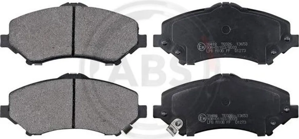 Plaquettes de frein A.B.S. 38418 pour Wrangler et Cherokee OE 68003701AA