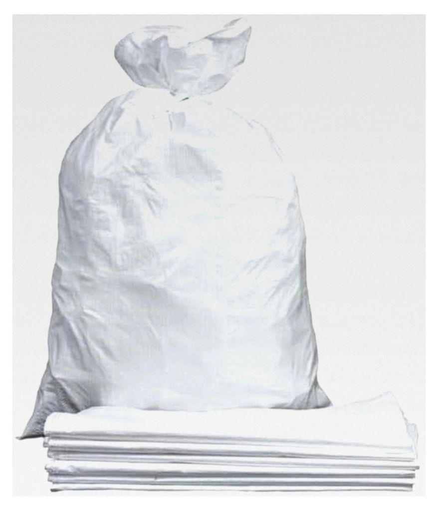 Gewebesäcke, 50 Stück, Schwerlastsäcke, Reißfeste und Atmungsaktive Getreidesäcke mit einem Fassungsvermögen von bis zu 30 kg, Polypropylen-S...