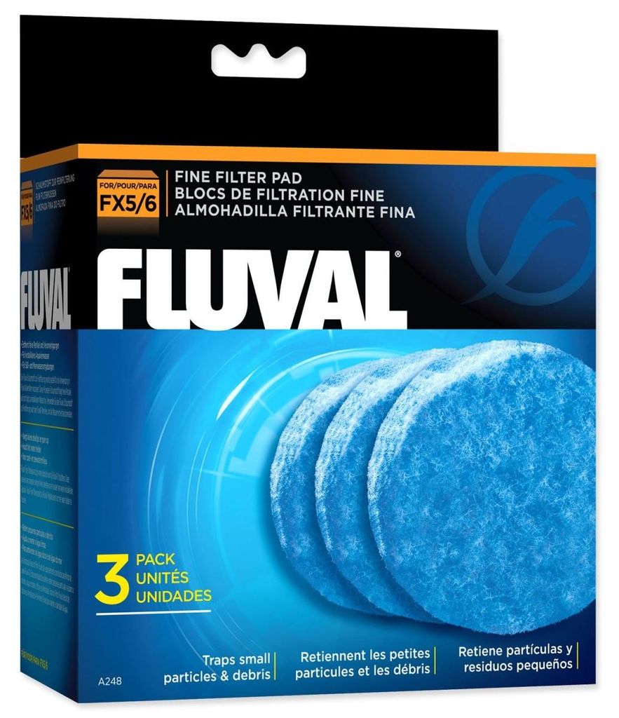 Hagen FL FX5/6 uhlíková/filtračná špongia 2 ks; A249 Obrázok produktu 