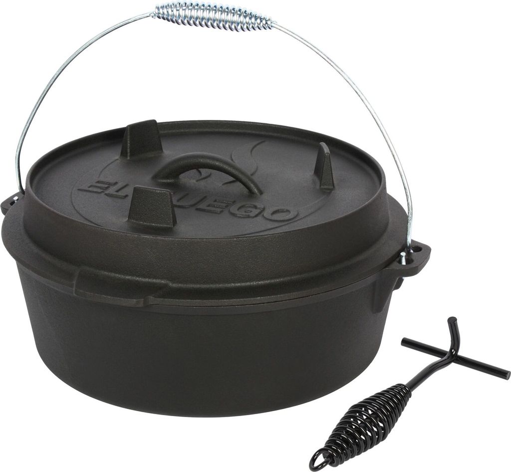 El Fuego Dutch Oven 5,6 L, Deckel 1,7 L, AY4621 Produktbild 1