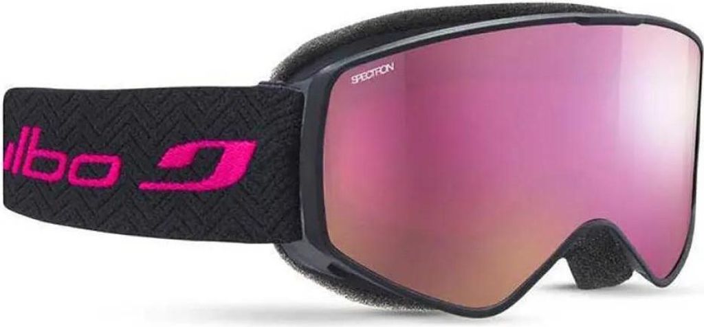 Julbo Atome Polarisierte Skibrille Schwarz Flash Pink Pink/CAT3 Kinder Schwarz Flash Pink Pink/CAT3