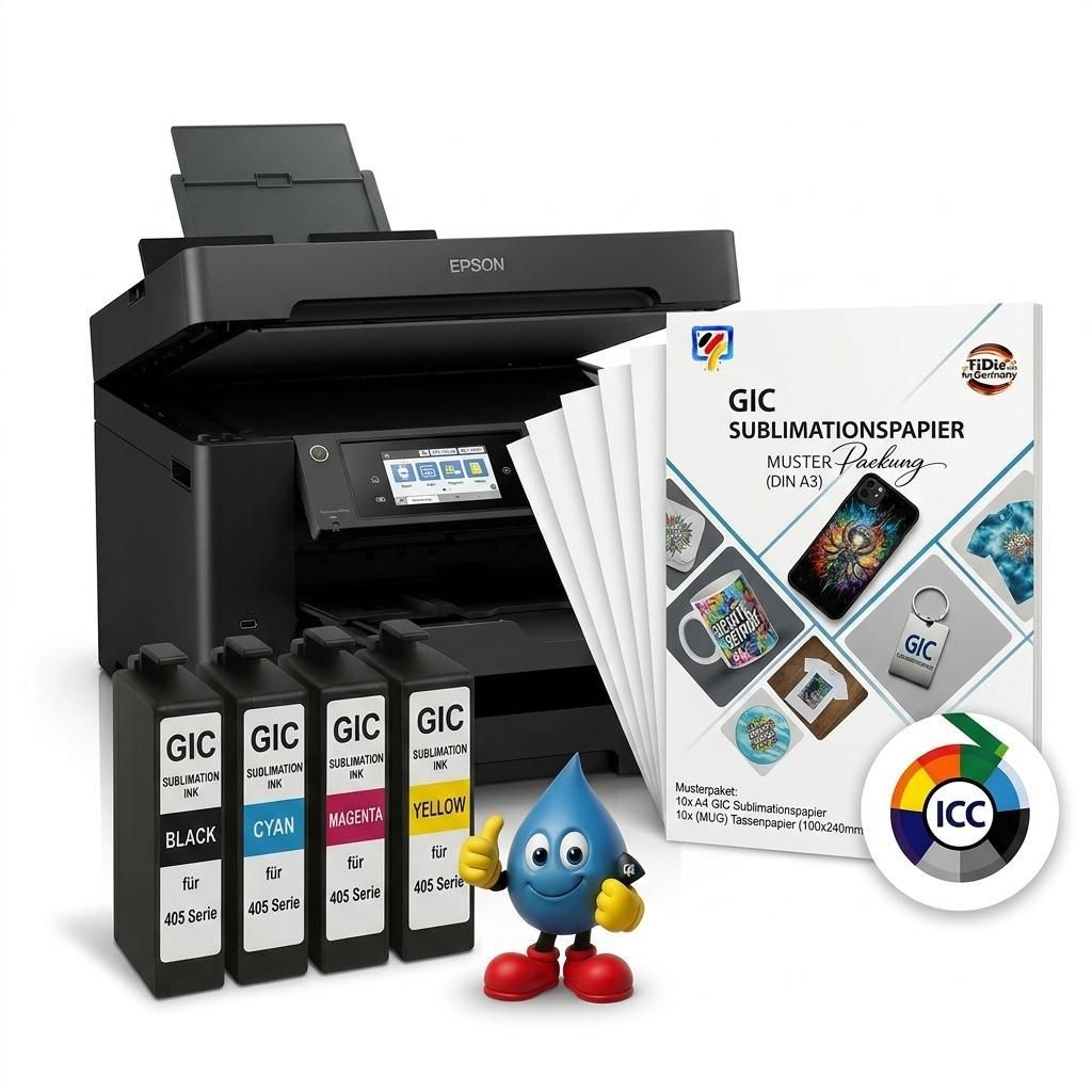 A3 Sublimation Starterpaket – Komplettset für große Drucke Produktbild 
