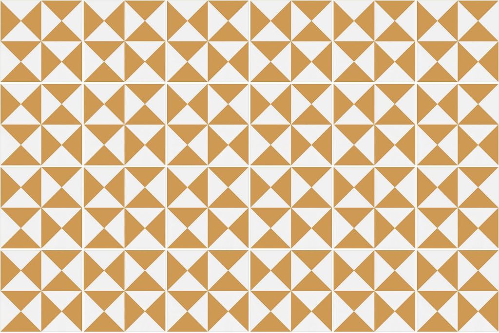 Fliesenaufkleber 20 x 20 cm – 24 Stück – Selbstklebend – Wasserfest – Pflegeleicht – Hitzebeständig – Für Küche & Bad – Geometris...