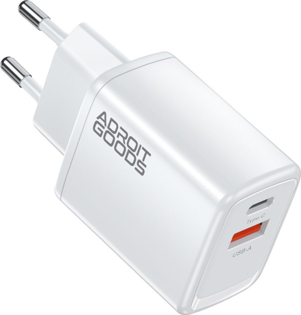 AdroitGoods Rýchla nabíjačka Usb-A/C - 20W nabíjačka s Obrázok produktu 