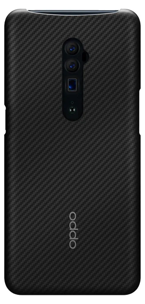 Coque Reno 10x Zoom en Fibre d'Aramide Noire - Protection Ultra Fine