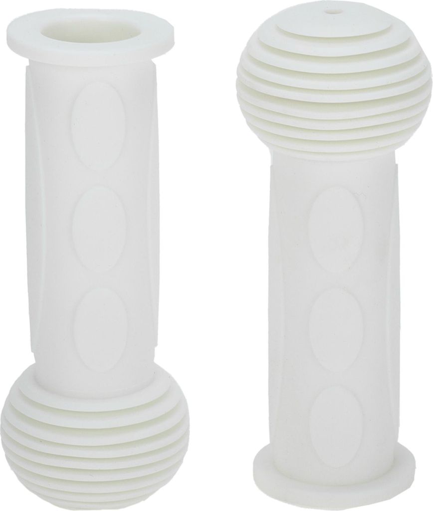 Kinderfahrrad Lenkergriffe Abdeckungen 110mm Lang Weich | Kinderfahrrad Lenkergriffe Schutz Weiß 1 Paar