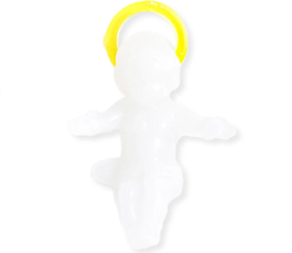 Svietiaca fluorescenčná figúrka Ježiška na Vianoce, 4,5 cm Obrázok produktu 