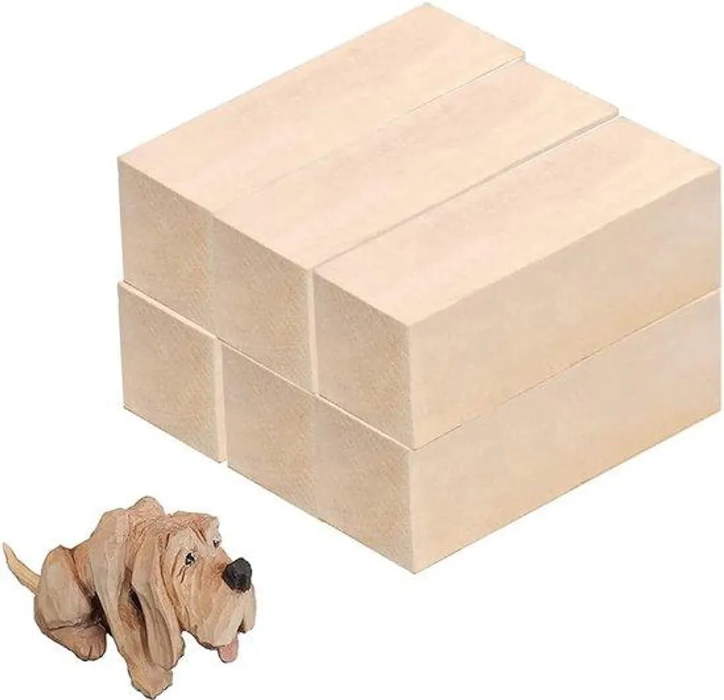 Blocs de bois de balsa tendres pour apprendre la sculpture sans effort