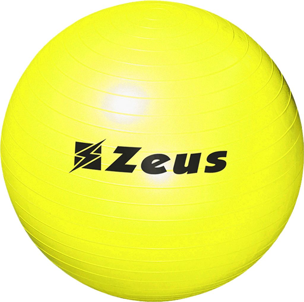 Einheitsgröße|Zeus Gym Yoga Fitness Gymnastikball 75cm gelb
