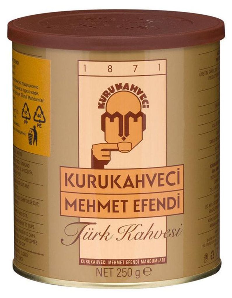 KURUKAHVECi MEHMET EFENDi MAHDMLARITurkish Coffee 250g Image du produit 