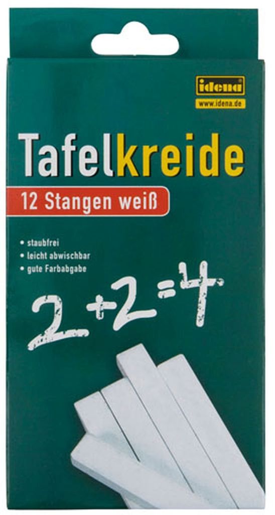 Idena 621721 12 Tafelkreiden wei?