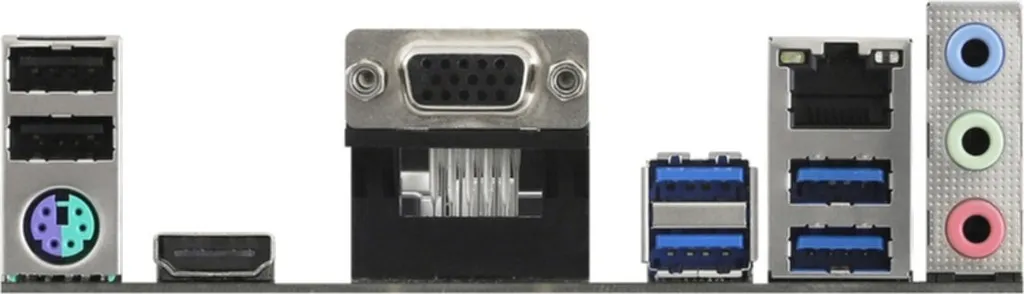 Asrock A520M-HVS Carte Mère Micro ATX Socket AM4 pour CPU AMD Ryzen - 5