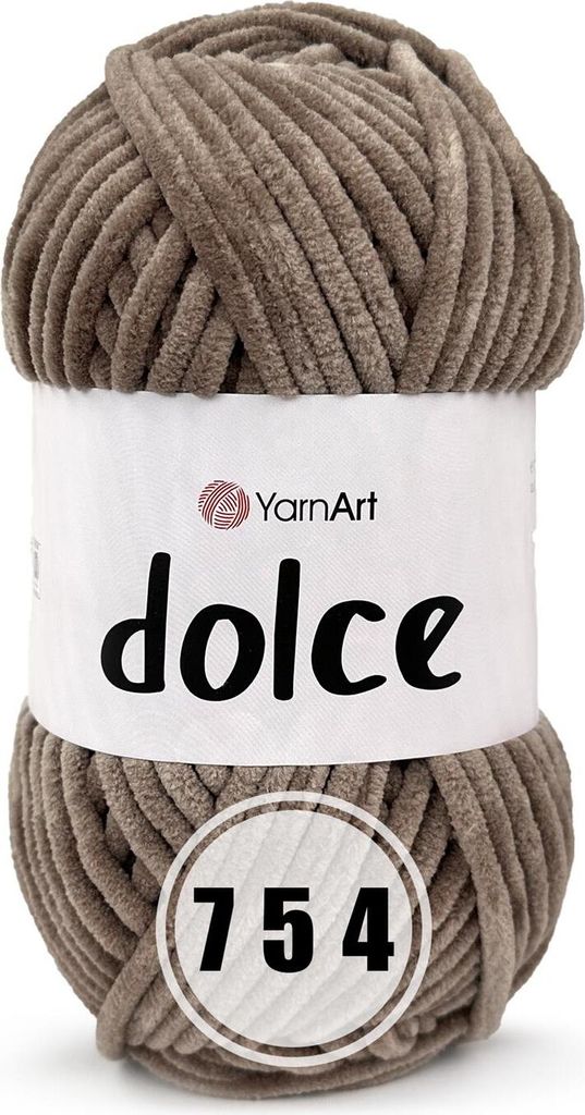 YarnArt Dolce, 754 šedohnedá Obrázok produktu 