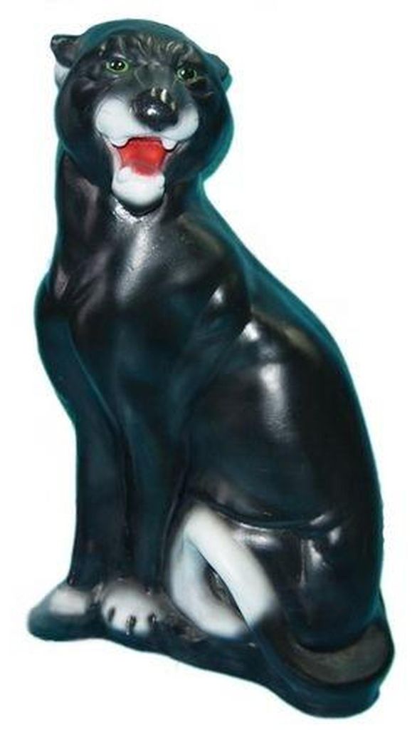 Design Puma Figur Statue Skulptur Figuren Neu Skulpturen Garten Dekoration Deko