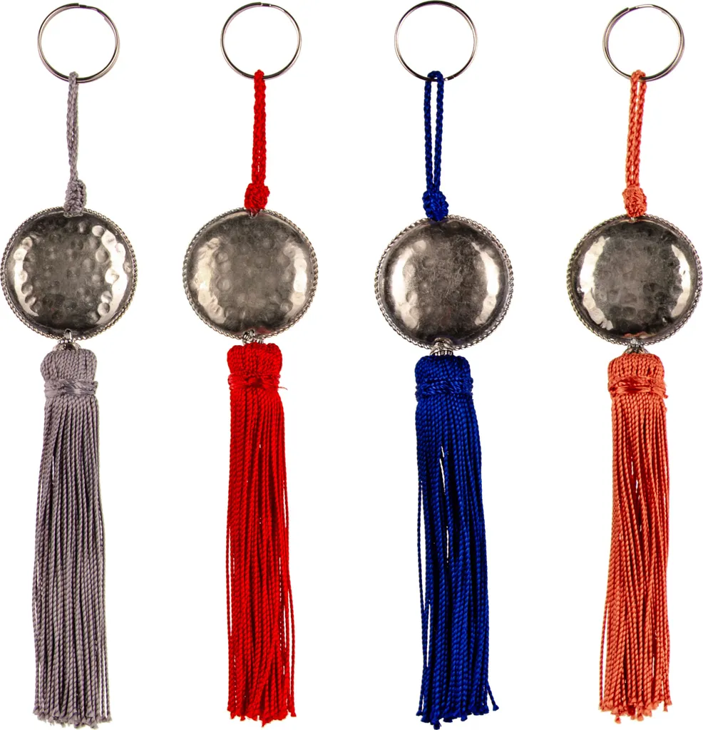 Regalo Perfetto: Set 4 Ciondoli Orientali 18cm per Borsa e Auto