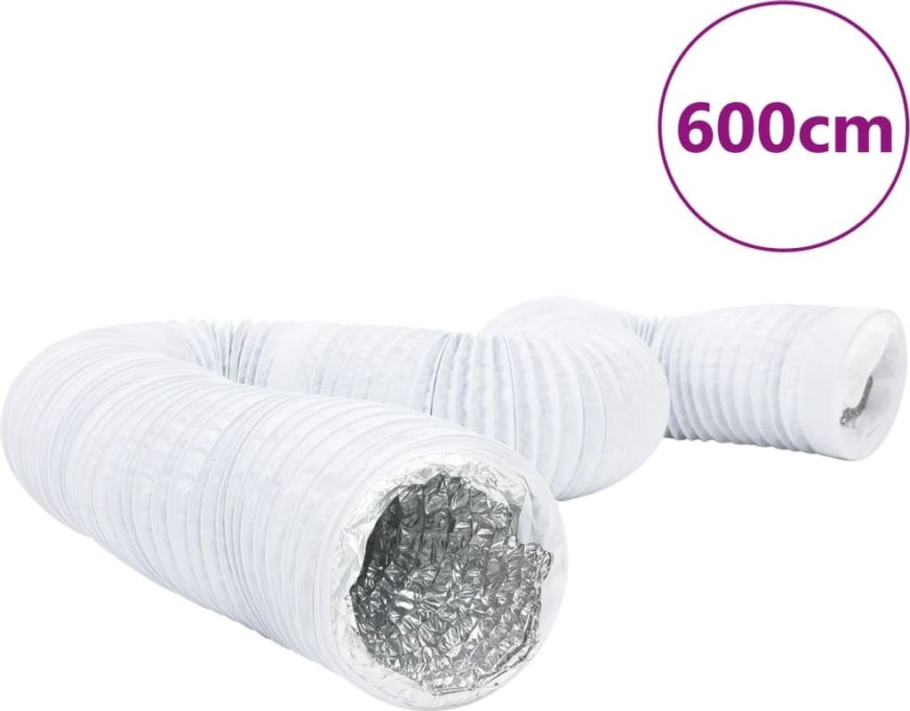 Möbel Lüftungsschlauch Aluminium und PVC 6 m Ø12,5 cm - Gartenschläuche 4008067