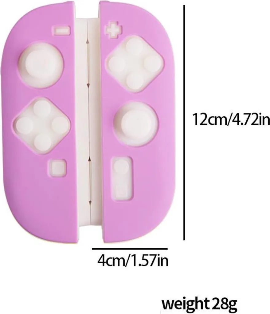 Grip Silicone Viola per Joy-Con Switch 2 | Controllo Professionale - 11
