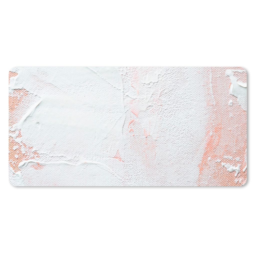MuchoWow Schreibtischunterlage Malerei - Abstrakt - Design 80x40 cm - XXL Mauspad - Gaming Mauspad