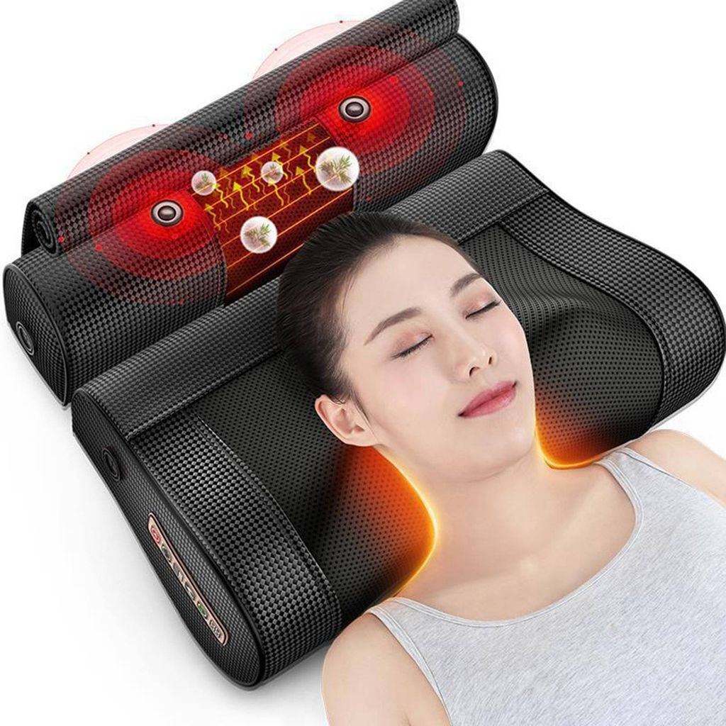 1 Massagegerät Halswirbel Nackenmassagegerät  Shiatsu Massage Elektrische Massag 