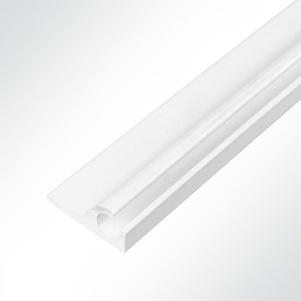 Kunststoff Doppelkederschiene PVC Kederverbundprofil Vorzeltkederschiene 3m 