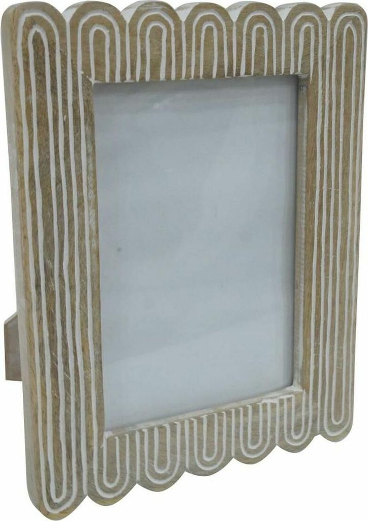 Fotorahmen DKD Home Decor 18,5 x 2 x 23 cm natürlich Kolonial Mango-Holz 20 x 2 x 24 cm