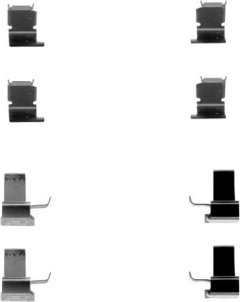 HELLA 8DZ 355 202-871 Jeu d'accessoires plaquettes de frein pour TOYOTA MR2