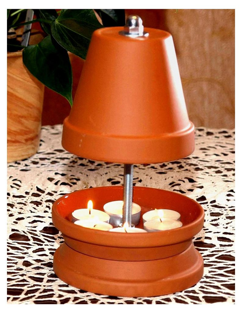 Teelichtofen Gartenkamin Terrassenheizung Mückenschutz Tischkamin