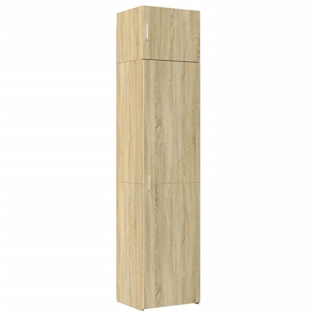 Hochschrank Schmal Sonoma-Eiche 50x42,5x225 cm Holzwerkstoff