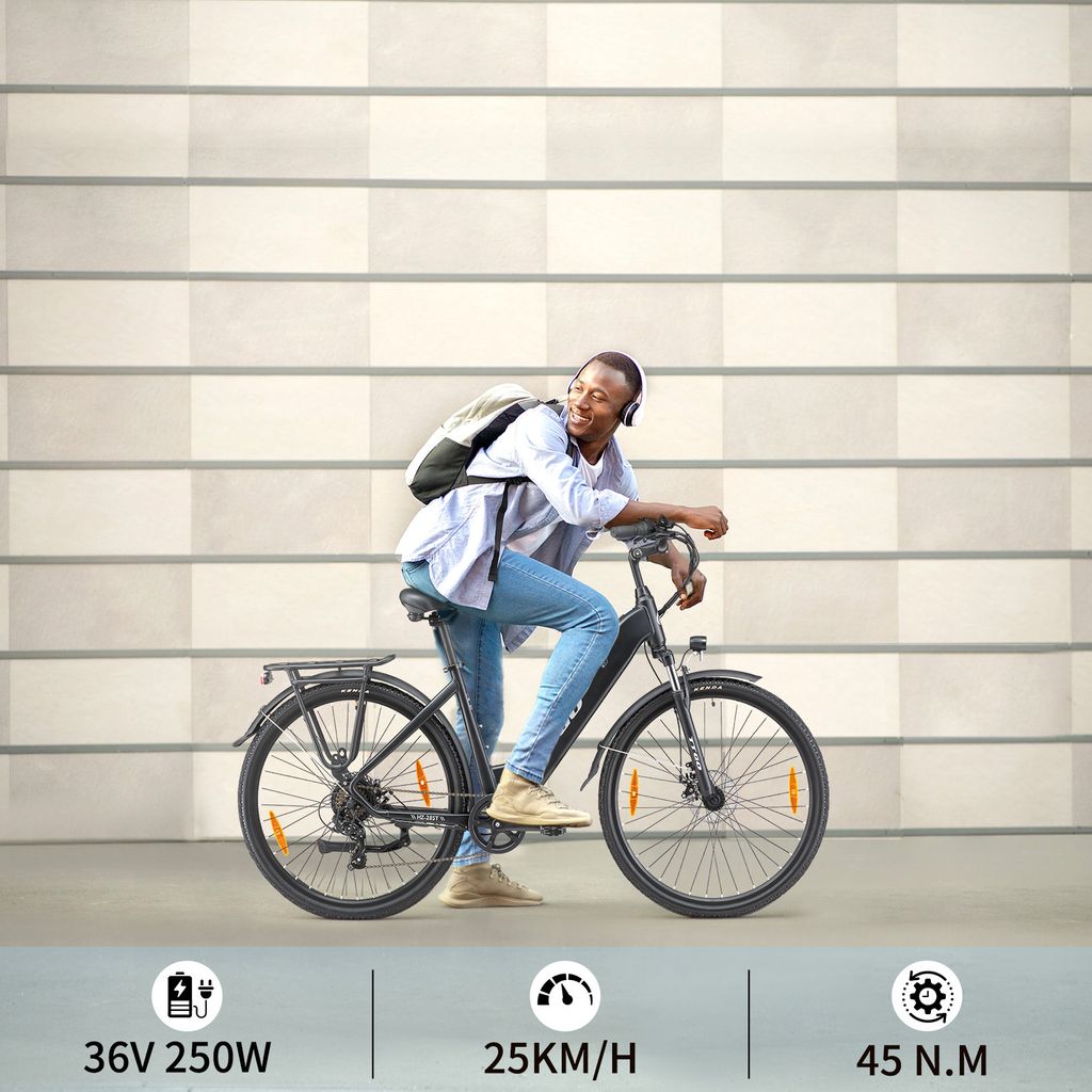20AH LCD E-Bike für Damen Herren, 28 Zoll Elektrofahrrad Produktbild 5