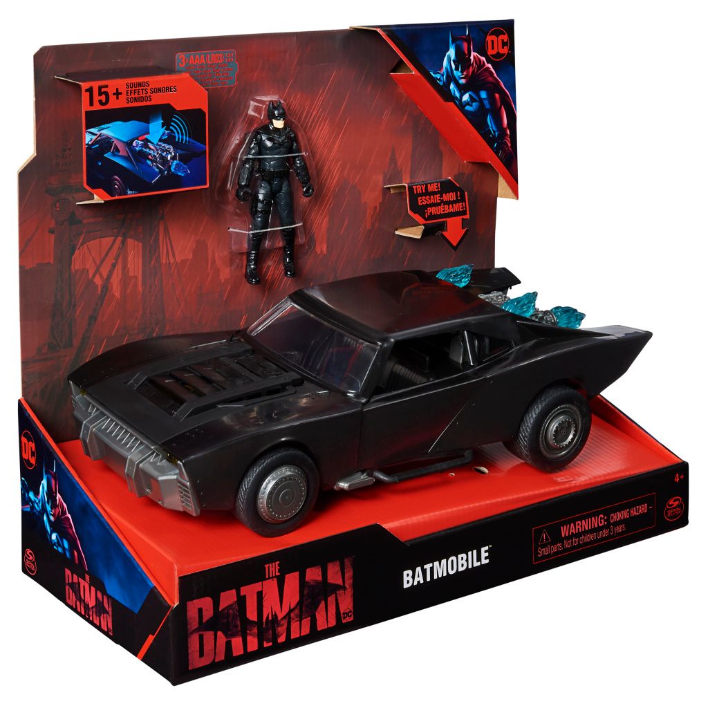 DC Comics Batmobile, Auto, Batman, 4 Jahr(e), Kunststoff, Schwarz