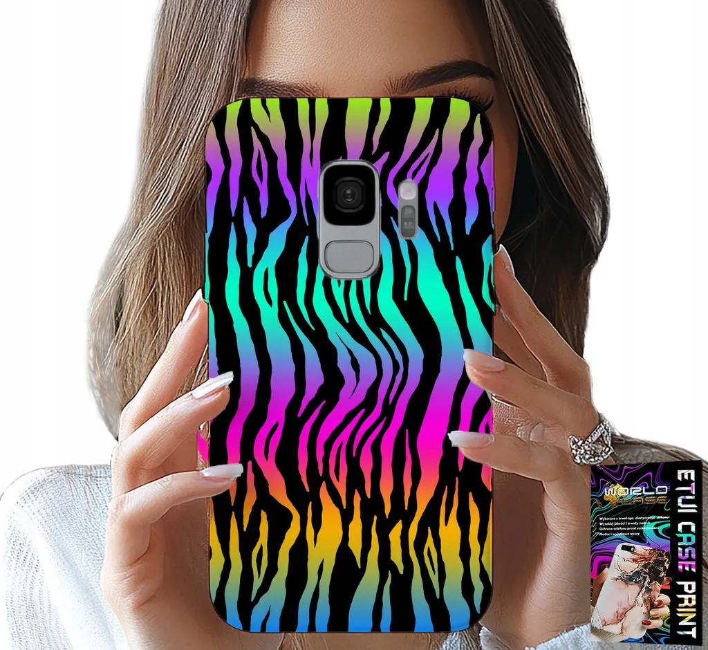 Custodia Samsung S9 Design Astratto - Accessorio Moda + Pellicola