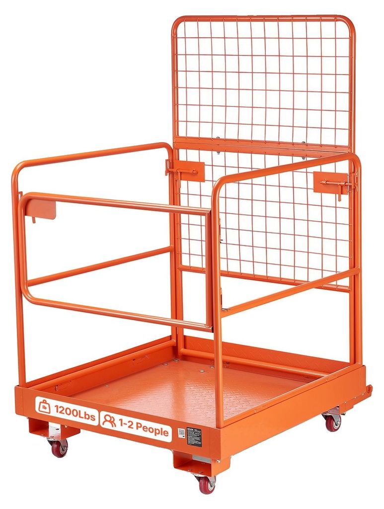 VEVOR Netz-Teleskoplader-Arbeitsplattform, 1817 x 1220 mm, Produktbild 