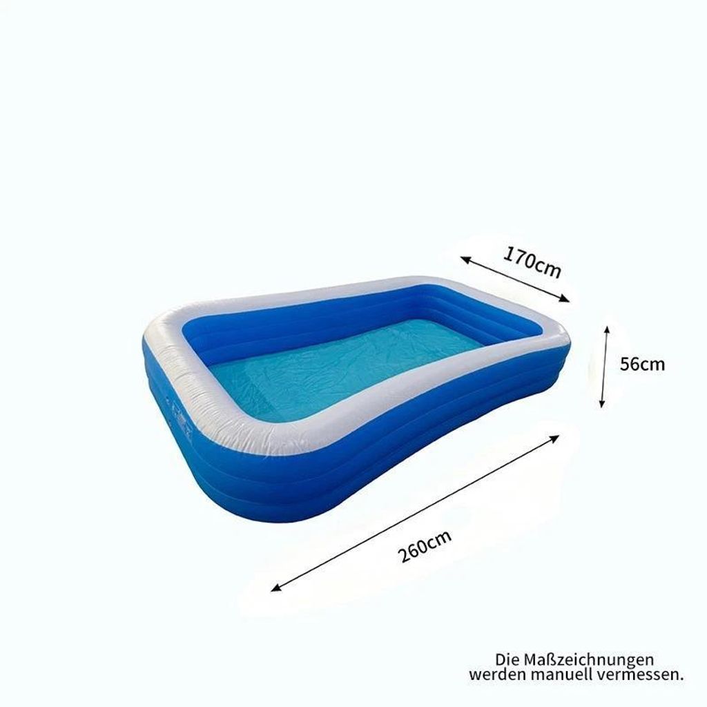 2,62 Meter Gartenpool Kinderpool Schwimmbecken Pool Quick Produktbild 