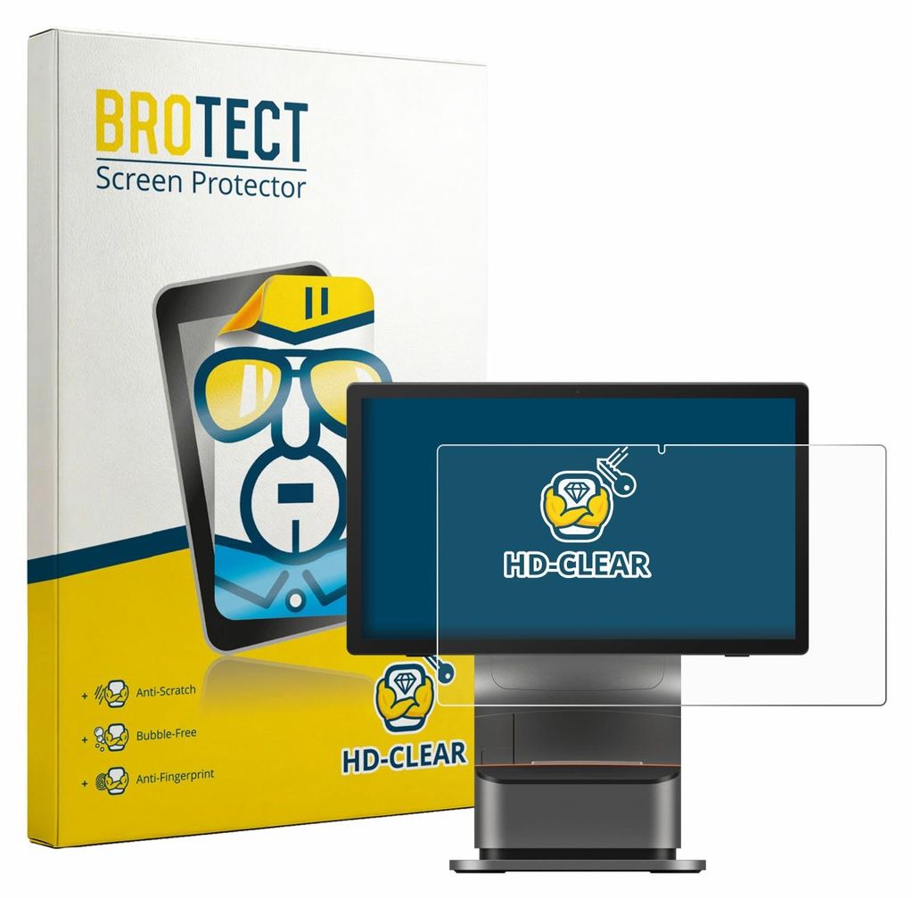 Für Sunmi T3 Pro Max Schutzfolie BROTECT Displayschutz Display Schutz Folie Klar Transparent