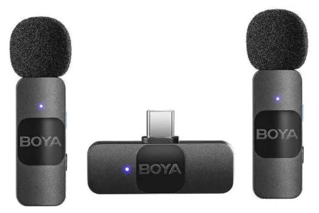 BOYA Micro sans fil BY-V20 V2.0 - 2TX + 1RX Image du produit 