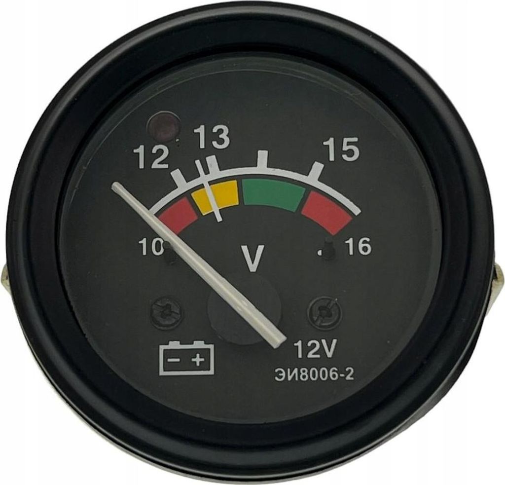Mtz Belarus Voltmetro 60 Mm 12V Con Display 5080008 Display Immagine del prodotto 