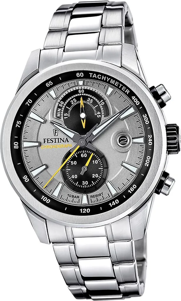 Recensione Festina F20694/4 Timeless Chronograph Argento Acciaio