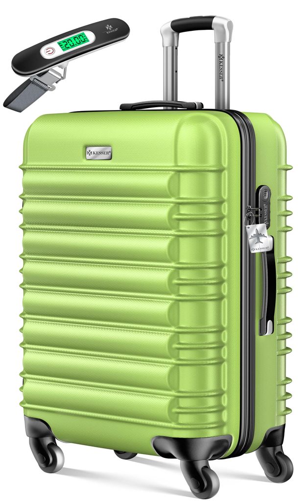 KESSER® Reisekoffer Hartschalen Koffer mit Zahlenschloss, Produktbild 