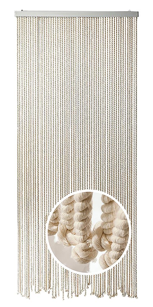 Kobolo Seilvorhang MARITIM 100 x 230 cm 60 Stränge mit Produktbild 