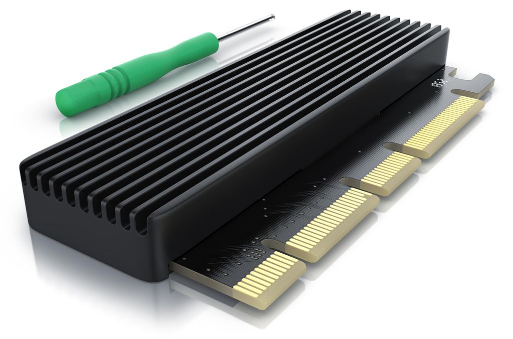 CSL Scheda di espansione PCIe per SSD M.2 Key-M, formato a Immagine del prodotto 