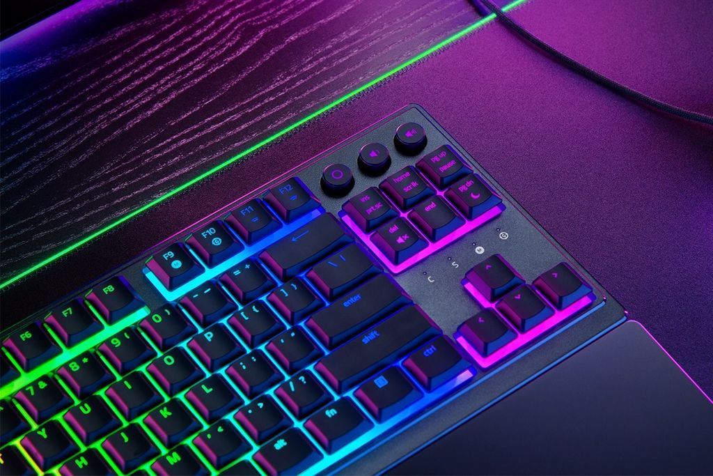 Ornata V3, czarna, bezklawiszowa klawiatura dla graczy Zdjęcie produktu 4