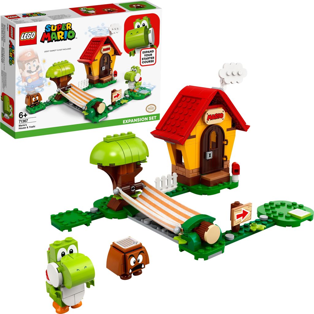 LEGO® Super Mario™ : La maison de Mario et Yoshi – 71367 Image du produit 
