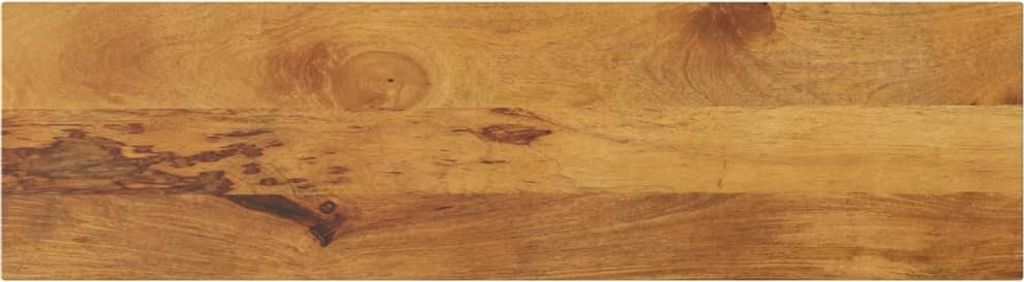 Tischplatte 100x20x3,8 cm Rechteckig Massivholz Mango